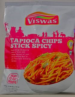 VISWAS TAPIOCA CHIPS STICK SPICY 200G