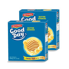 BRITANNIA GOOD DAY BUTTER COOKIES 600G