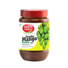 TASTY NIBBLES TENDER MANGO PICKLE 400G (KANNIMANGA)