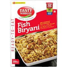 TASTY NIBBLES Fish Biryani Ready to Eat 250G